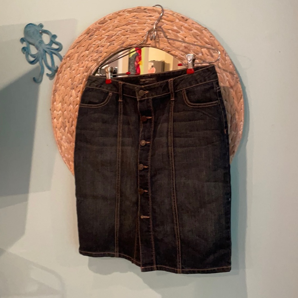Banana republic denim skirt
